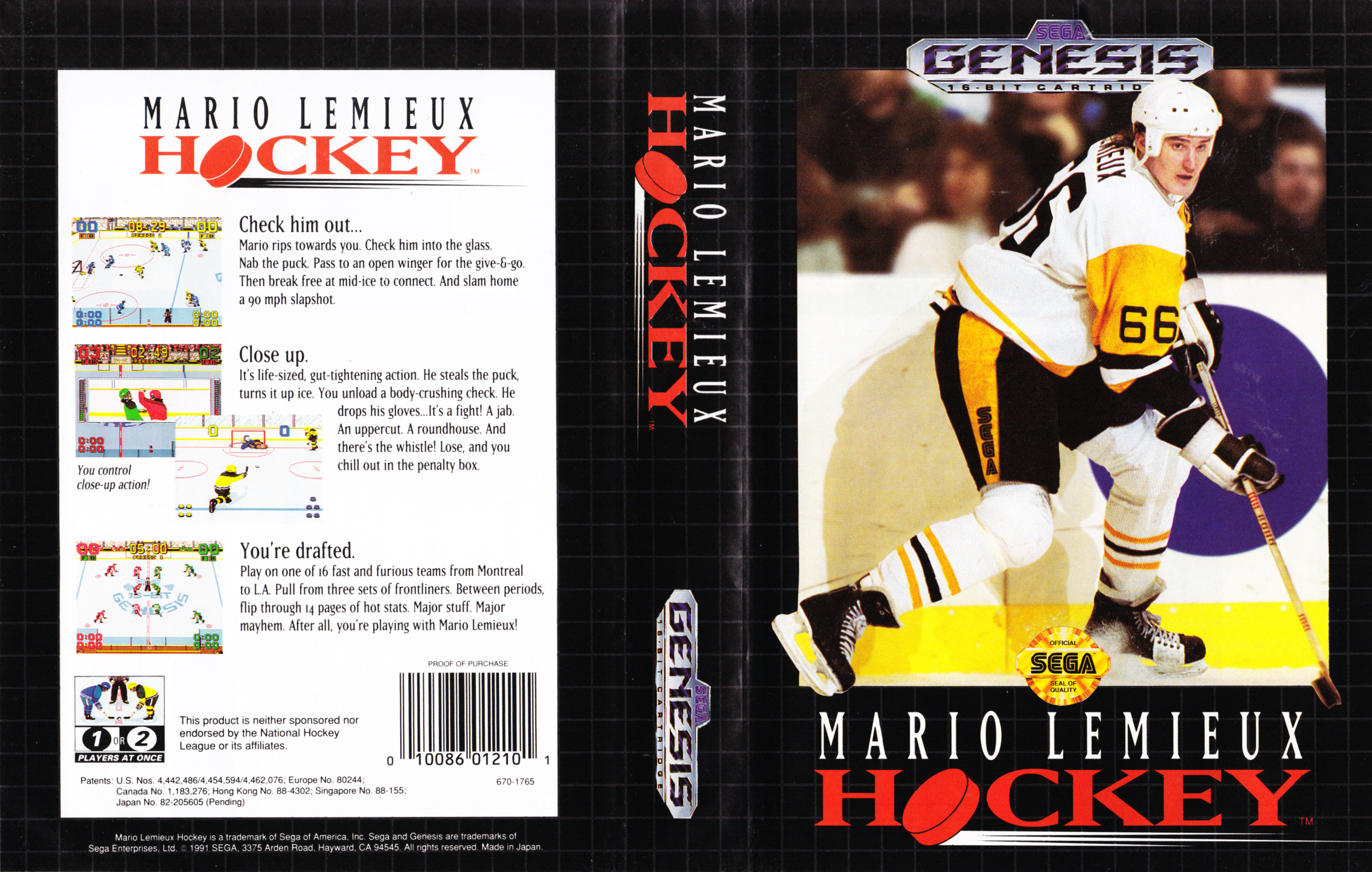 Mario Lemieux Hockey パッケージ
