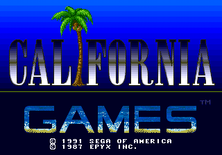 CALIFORNIA GAMES