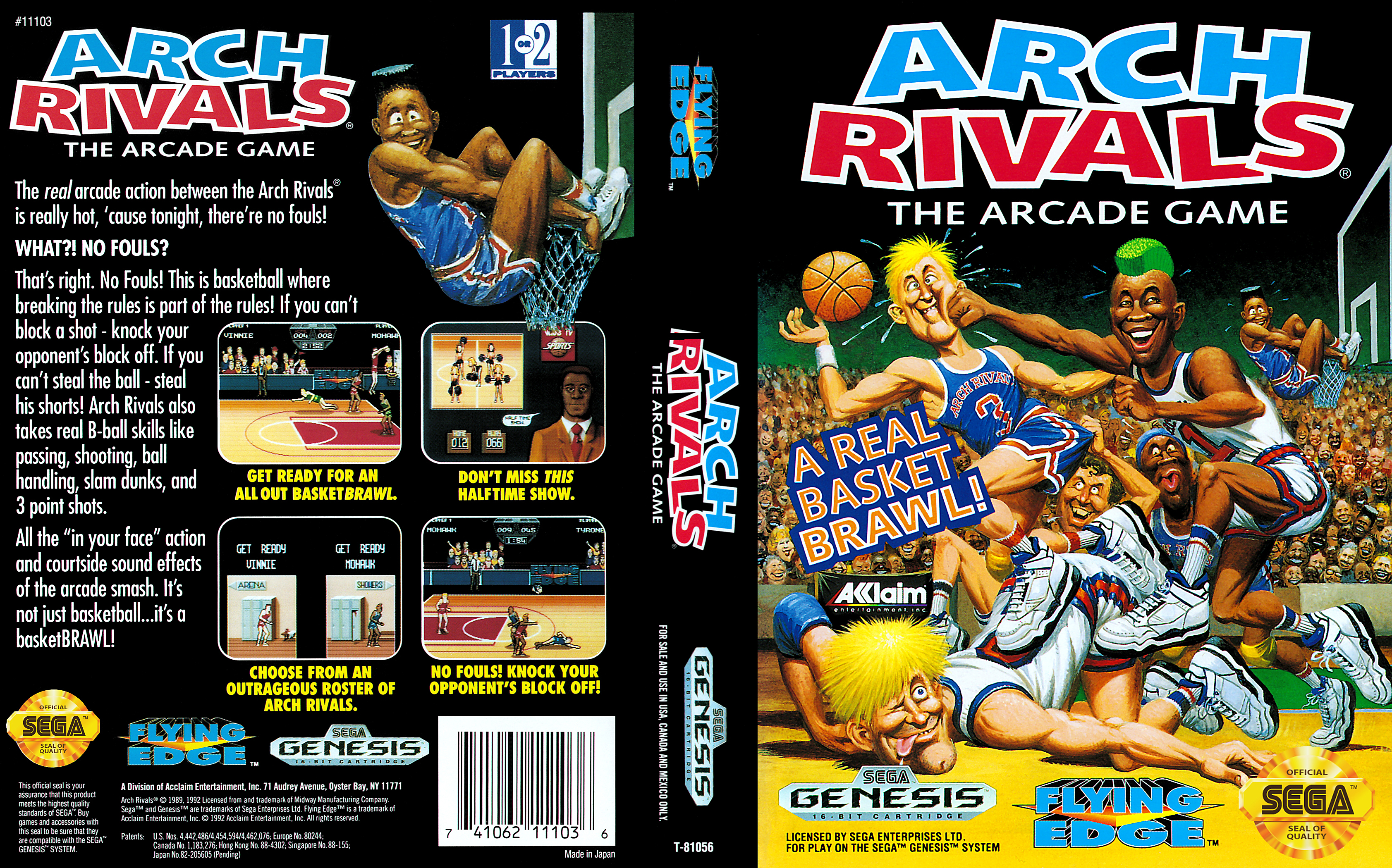 ARCH RIVALS パッケージ
