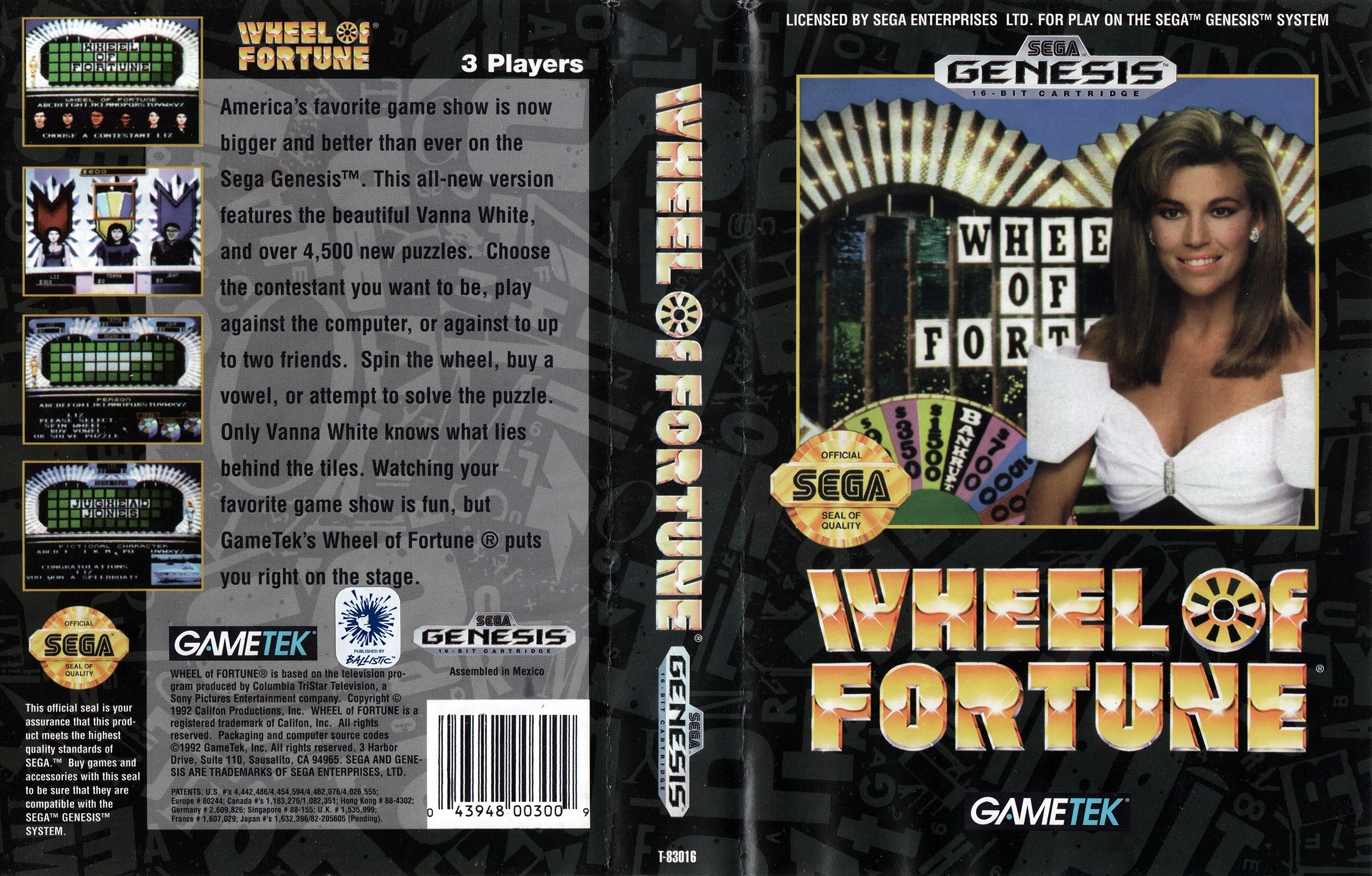 WHEEL OF FORTUNE パッケージ