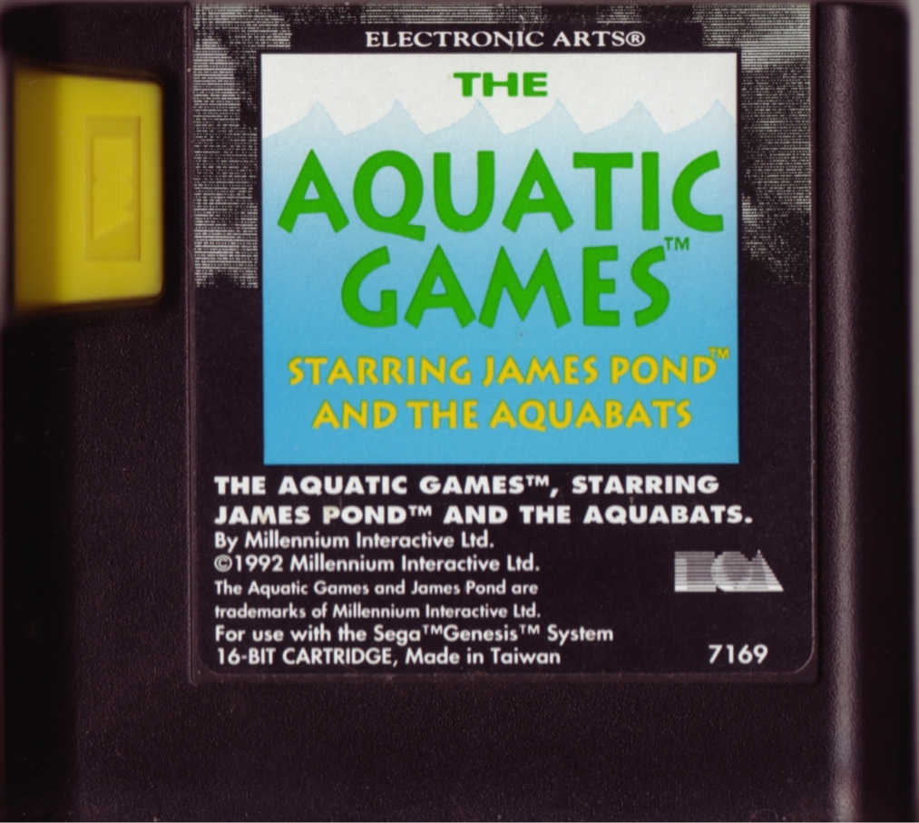 The Aquatic Games カートリッジ