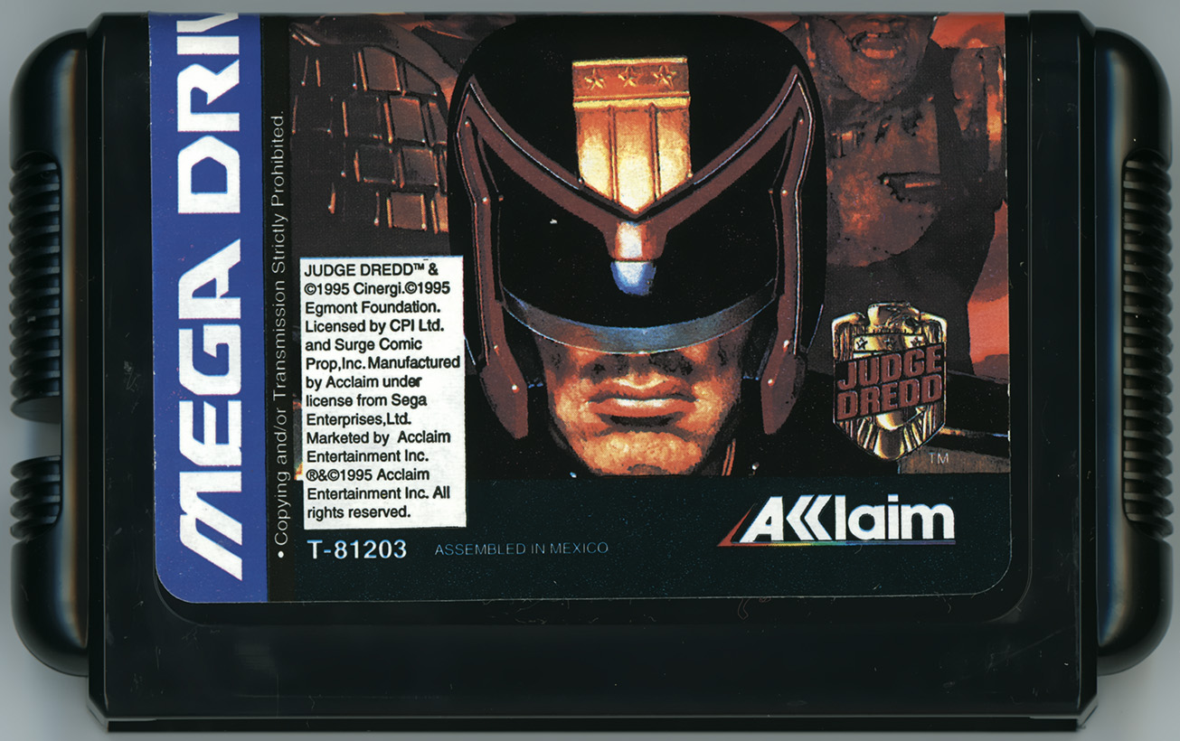 ジャッジ・ドレッド カートリッジ