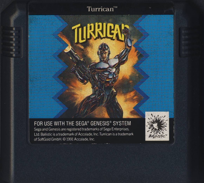 TURRICAN カートリッジ