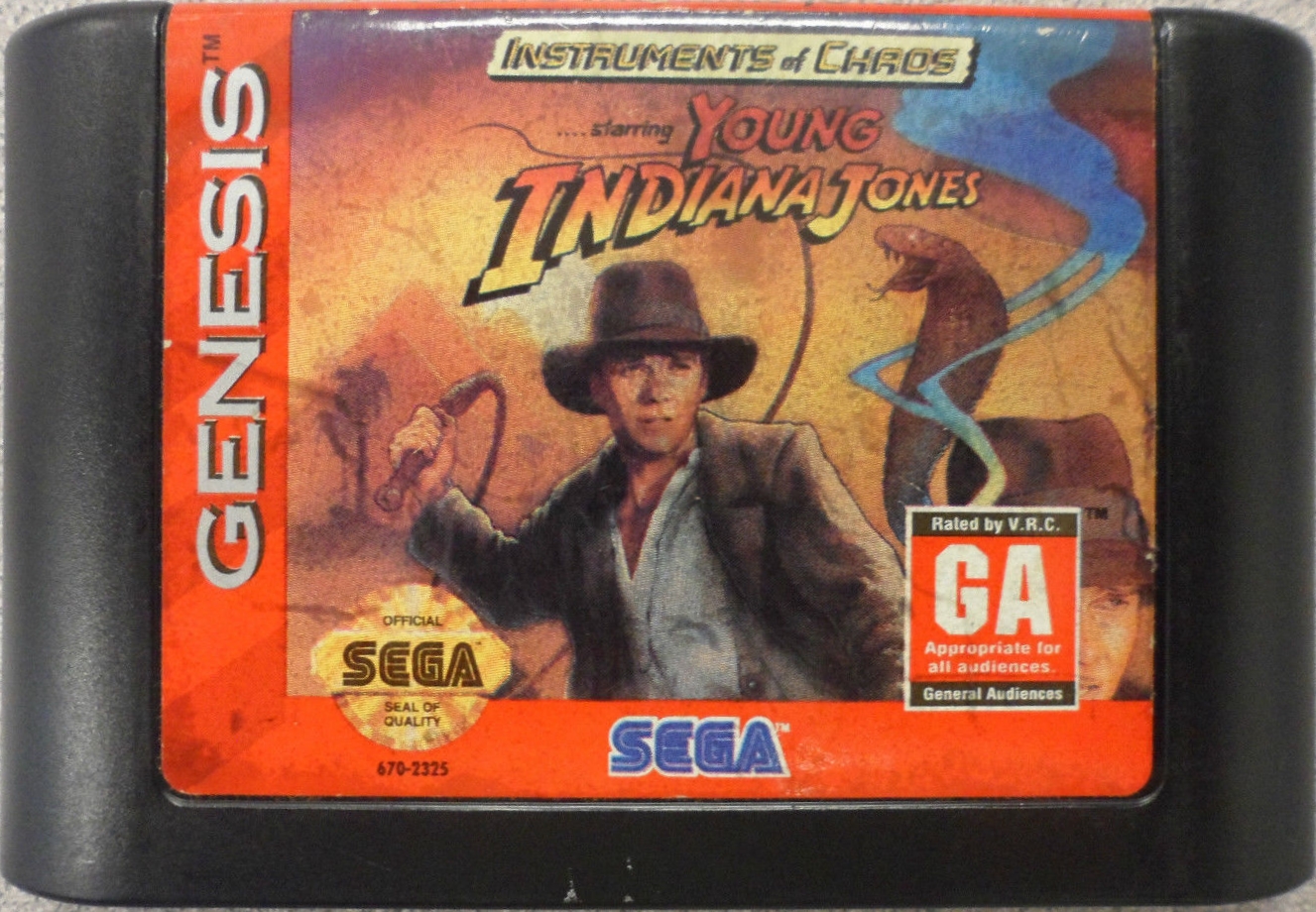 YOUNG INDIANA JONES カートリッジ