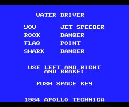 3D Water Driver