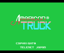 American Truck [msx2J]