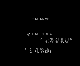 Balance