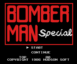 Bomber Man Special
