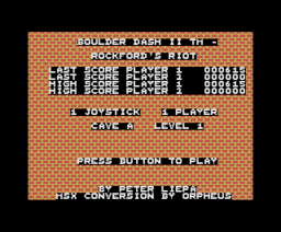 Boulder Dash II - Rockford's Riot