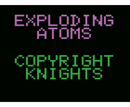 Exploding Atoms