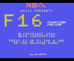 F16 Fighting Falcon