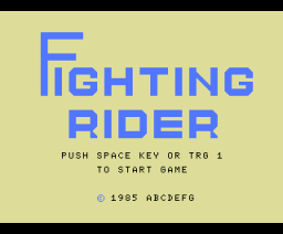 Fighting Rider