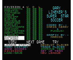 Gary Lineker's Super Star Soccer