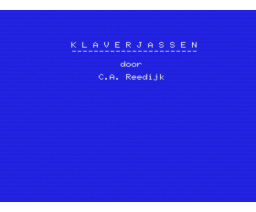 Klaverjassen