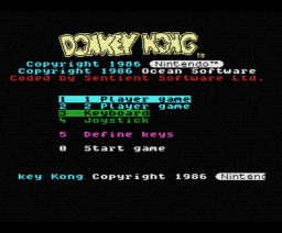 Donkey Kong Jr (Mission v1.1 ColecoVision Emulator)