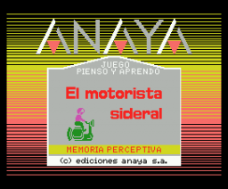 Motorista Sideral, El