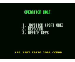 Operation Wolf [msx2]