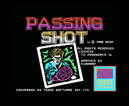 Passing Shot [msx2]