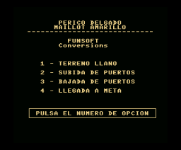 Perico Delgado Maillot Amarillo