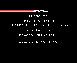 Pitfall II - Lost Caverns