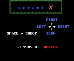 Safari X