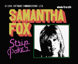 Samantha Fox Strip Poker