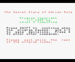 Secret Diary of Adrian Mole, The