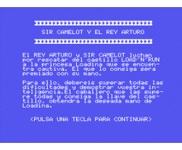 Sir Camelot y el Rey Arturo