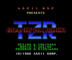 TZR Grand Prix Rider