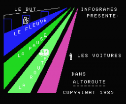 Voitures dans Autoroute, Les