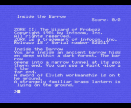 Zork II - The Wizard of Frobozz