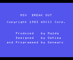 Break Out {ROM}