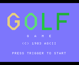Golf Game {ROM}