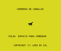 Carrera De Caballos - Horse Race {CAS}