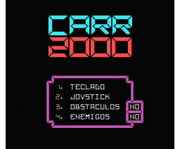 Carr 2000 - Juegue con su MSX nº1 {CAS}