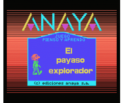 Payaso Explorador 2, El {CAS}