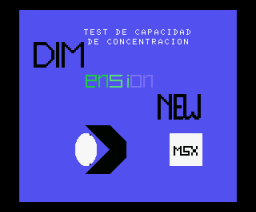 Test de capacidad de concentración {CAS}