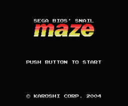 Snail Maze