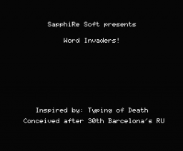 Word Invaders {ROM}