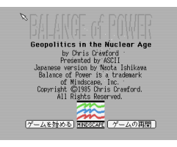 Balance of Power