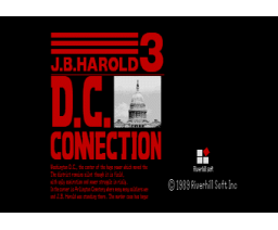 J.B. Harold 3 - D.C. Connection