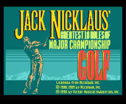 Jack Nicklaus Golf