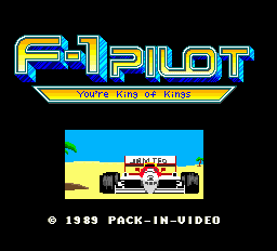 F-1 PILOT