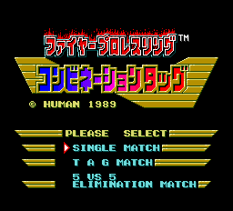 ファイヤープロレスリング コンビネーションタッグ